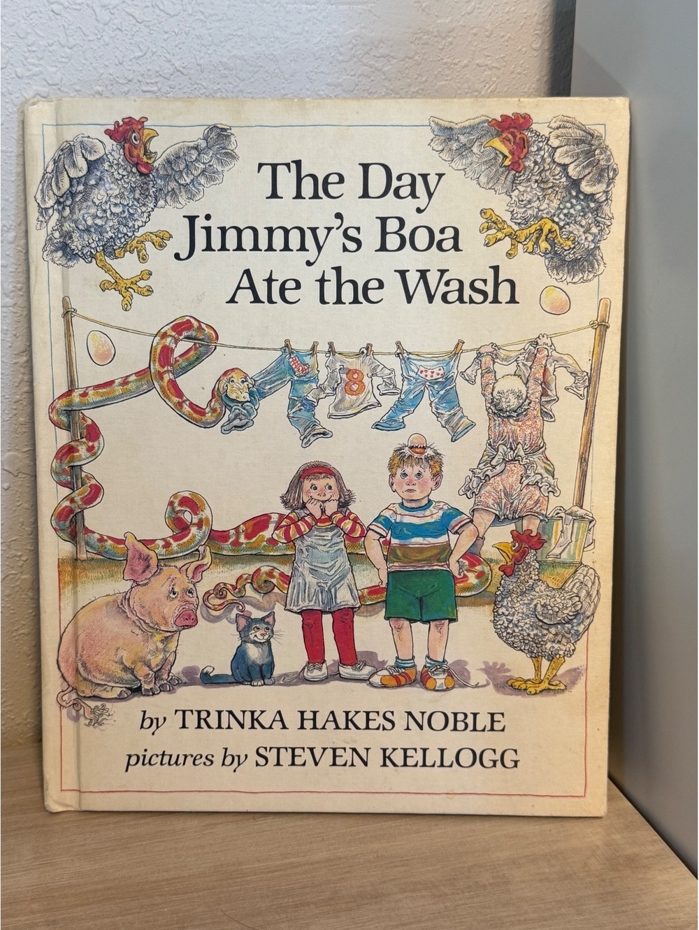 The Day Jimmy's Boa Ate the Wash by Trinka Hakes Noble, Illustrated by Steven K.